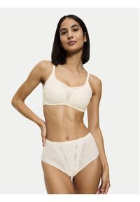 Triumph Figi klasyczne z wysokim stanem Shape Smart Ellipse 10222289 Écru. Stan: podwyższony. Materiał: syntetyk