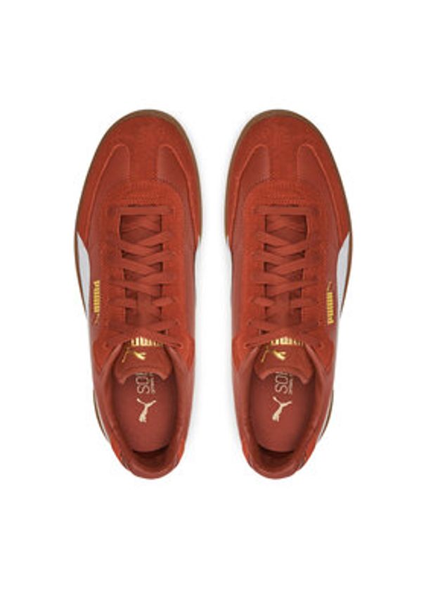 Puma Sneakersy Club II Era 397447 16 Czerwony. Kolor: czerwony. Materiał: skóra