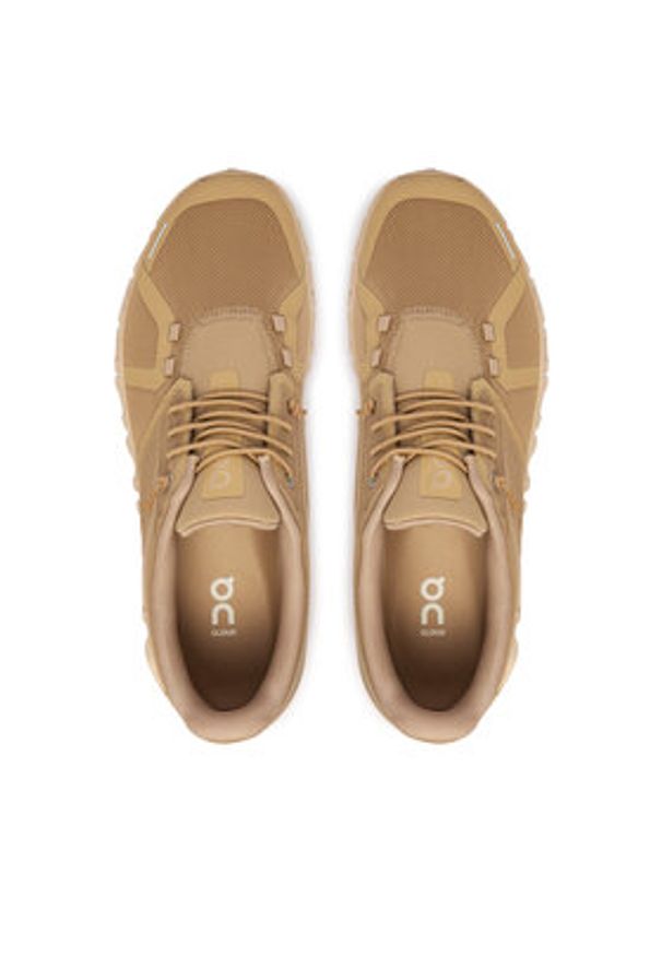 On Sneakersy Cloud 6 3MF10074874 Beżowy. Kolor: beżowy. Materiał: materiał