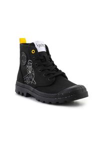 Buty do chodzenia unisex Palladium Pampa-petit Prince. Kolor: czarny. Materiał: tkanina. Szerokość cholewki: normalna. Sport: turystyka piesza