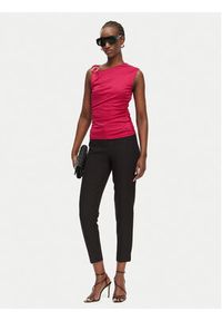 Marciano Guess Top G6GP02 K3068 Różowy Slim Fit. Kolor: różowy. Materiał: wiskoza #5