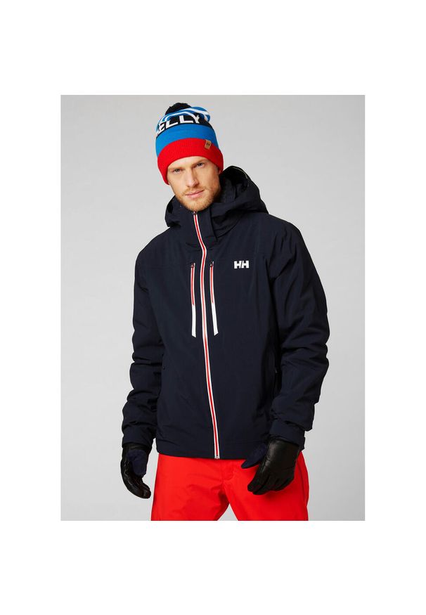 Kurtka narciarska Helly Hansen alpha lifaloft. Kolor: niebieski. Sezon: zima. Sport: narciarstwo