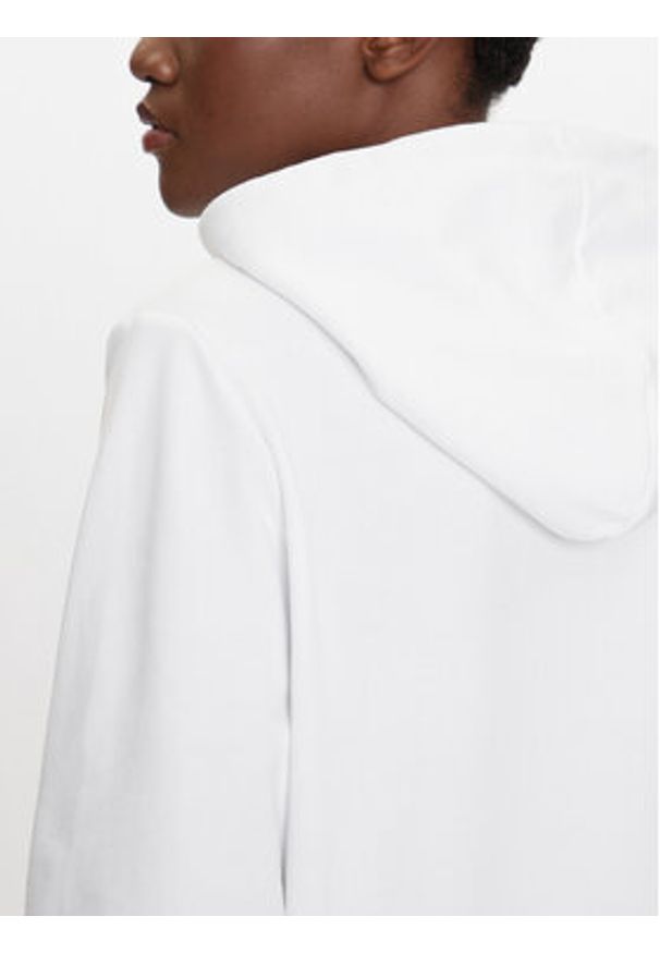 Champion Bluza Slim Big Logo 118097 Biały Regular Fit. Kolor: biały. Materiał: syntetyk, bawełna