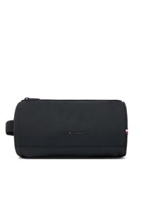 TOMMY HILFIGER - Tommy Hilfiger Kosmetyczka Th Repreve Washbag AM0AM13365 Czarny. Kolor: czarny. Materiał: materiał