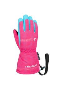 Rękawice dziecięce pięciopalczaste Reusch Maxi R-TEX XT. Kolor: różowy. Sport: turystyka piesza