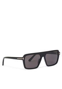 Okulary przeciwsłoneczne Tom Ford. Kolor: czarny
