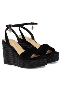 Guess Espadryle FLJLY2 SUE04 Czarny. Kolor: czarny. Materiał: skóra, zamsz #2