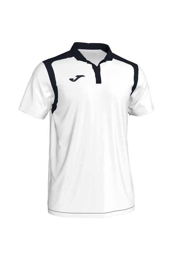 Koszulka polo do tenisa męska Joma Championship V. Typ kołnierza: polo. Kolor: biały, wielokolorowy, czarny. Sport: tenis