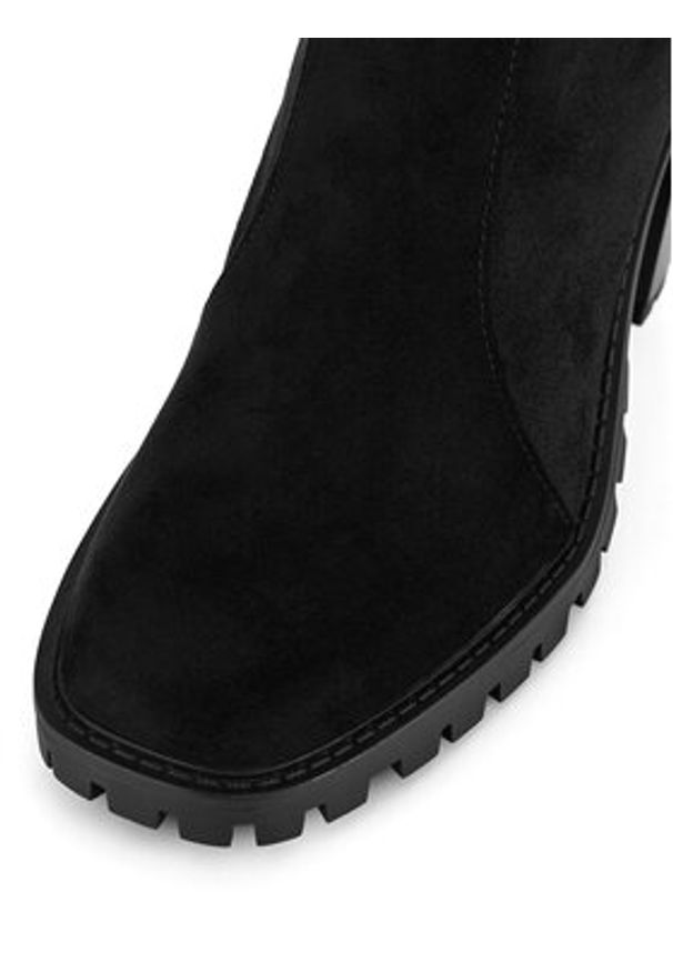Nine West Botki WFA2947-1 Czarny. Kolor: czarny. Materiał: materiał