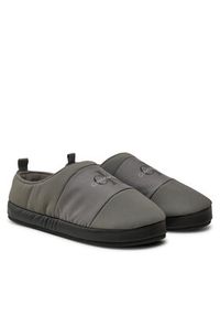 Calvin Klein Jeans Kapcie Home Slipper Mono YM0YM00840 Szary. Kolor: szary. Materiał: skóra #4