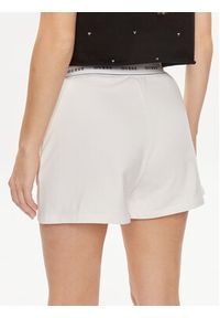 Guess Szorty piżamowe Carrie O4GD02 KBS91 Biały Loose Fit. Kolor: biały. Materiał: bawełna #4