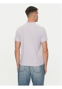 AMI PARIS T-Shirt HTS060.724 Fioletowy Regular Fit. Kolor: fioletowy. Materiał: bawełna #3