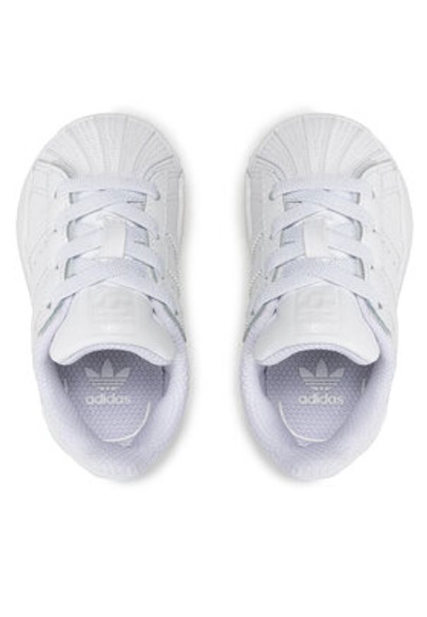 Adidas - adidas Sneakersy Superstar El 1 EF5397 Biały. Kolor: biały. Materiał: skóra. Model: Adidas Superstar