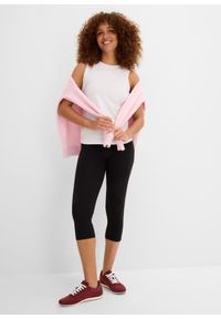 bonprix - Legginsy rybaczki (2 pary w opak.). Okazja: na co dzień. Kolor: czarny. Styl: casual #3