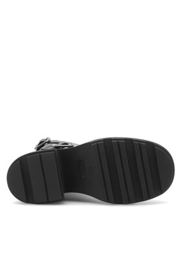 Badura Botki TAL-01 Czarny. Kolor: czarny. Materiał: skóra