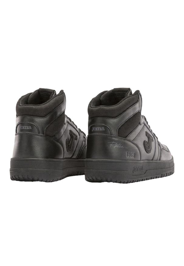 Joma - Męskie Buty Sportowe C.Platea Z Syntetycznej Skóry O Średnim Kroju. Kolor: czarny. Materiał: skóra, syntetyk. Sport: turystyka piesza