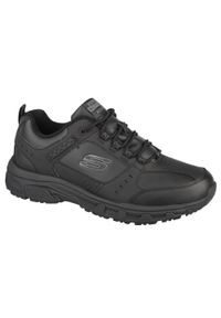 skechers - Buty do chodzenia męskie, Skechers Oak Canyon-Redwick. Kolor: czarny. Materiał: materiał, tkanina, syntetyk. Sport: turystyka piesza