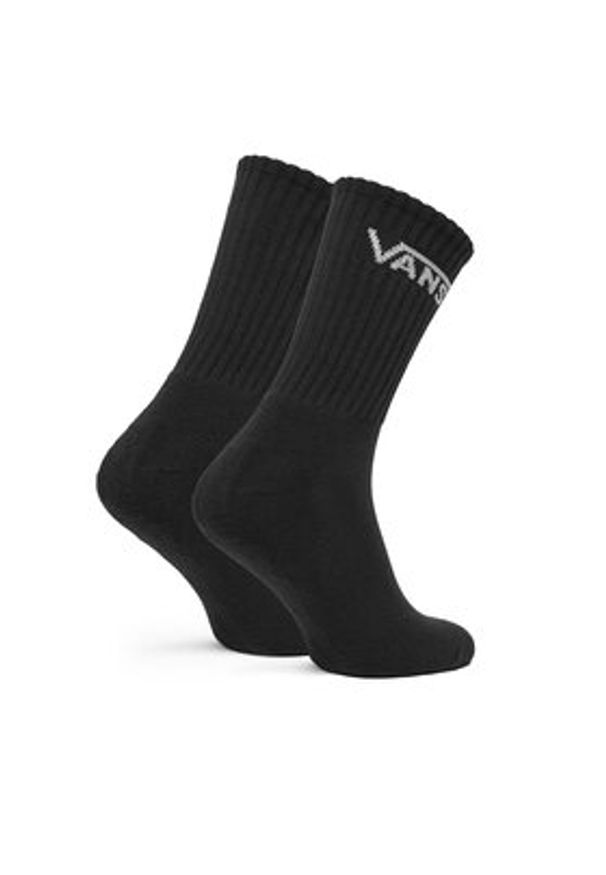 Vans Skarpety długie VN000QBV Czarny. Kolor: czarny. Materiał: bawełna
