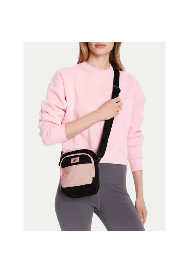 Saszetka Reebok. Kolor: czarny