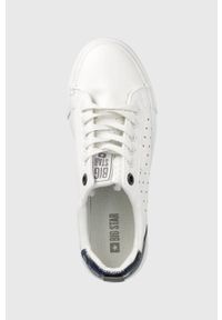Big-Star - Big Star buty kolor biały. Nosek buta: okrągły. Zapięcie: sznurówki. Kolor: biały. Materiał: guma #2