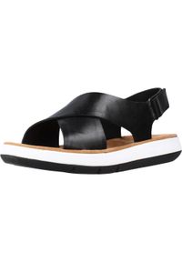 Clarks - Sandały CLARKS JEMSA CROSS Czarny. Kolor: czarny. Materiał: skóra. Sezon: lato