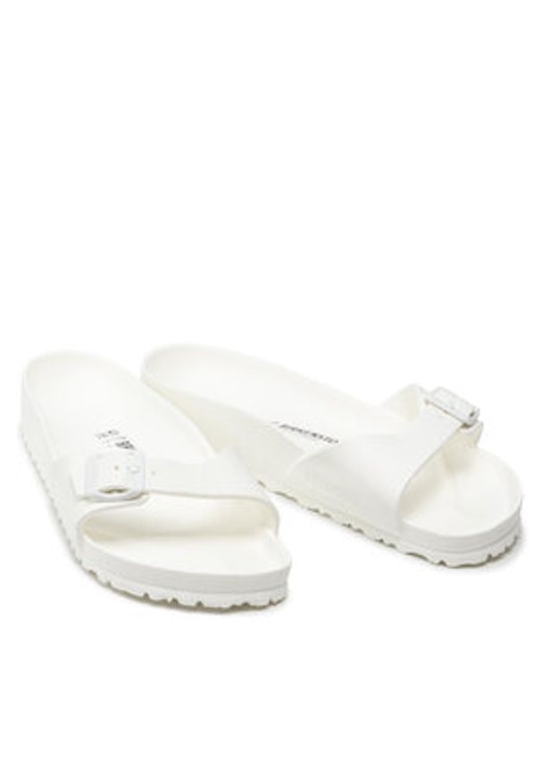 Birkenstock Klapki Madrid Eva 128181 Biały. Kolor: biały. Materiał: syntetyk
