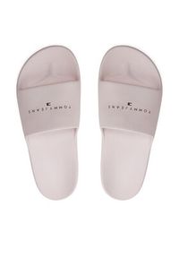 Tommy Jeans Klapki Tjw Printed Pu Pool Slide EN0EN02693 Écru. Materiał: syntetyk #4