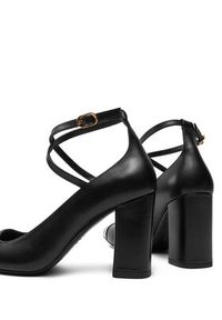 Stuart Weitzman Czółenka Eden Strap 85 SK085 Czarny. Kolor: czarny. Materiał: skóra #6
