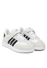 Adidas - adidas Sneakersy Run 70s 2.0 Shoes Kids JI2269 Biały. Kolor: biały. Materiał: materiał. Sport: bieganie