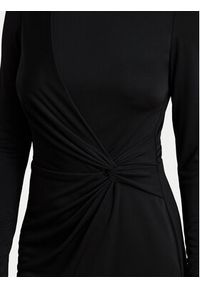 Lauren Ralph Lauren - LAUREN RALPH LAUREN Sukienka dzianinowa 200P14033002 Czarny Slim Fit. Kolor: czarny. Materiał: syntetyk #4
