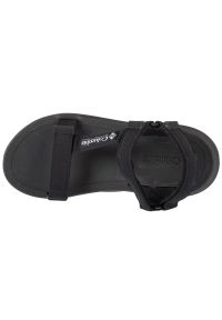 columbia - Sandały Columbia Globetrot Sandal M 2068351010 czarne. Zapięcie: rzepy. Kolor: czarny. Materiał: guma, tkanina. Sezon: lato