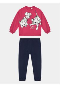 OVS Komplet bluzka i spodnie 1625547 Różowy Regular Fit. Kolor: różowy. Materiał: bawełna