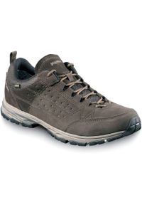 MEINDL - Buty turystyczne męskie niskie Meindl Durban z membrana Gore-Tex. Kolor: brązowy. Technologia: Gore-Tex. Sport: turystyka piesza