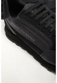 Armani Exchange - Sneakersy ARMANI EXCHANGE. Materiał: zamsz, materiał. Wzór: nadruk, aplikacja #3
