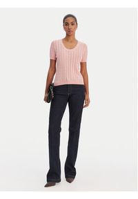 Fracomina Sweter FR26ST7031K547R9 Koralowy Regular Fit. Kolor: pomarańczowy #2