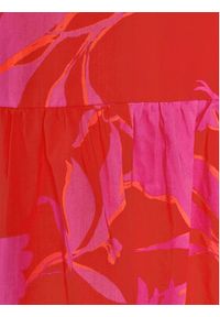 Seafolly Sukienka letnia Birds Of Paradise 55165-CU Różowy Relaxed Fit. Kolor: różowy. Materiał: bawełna. Sezon: lato #4
