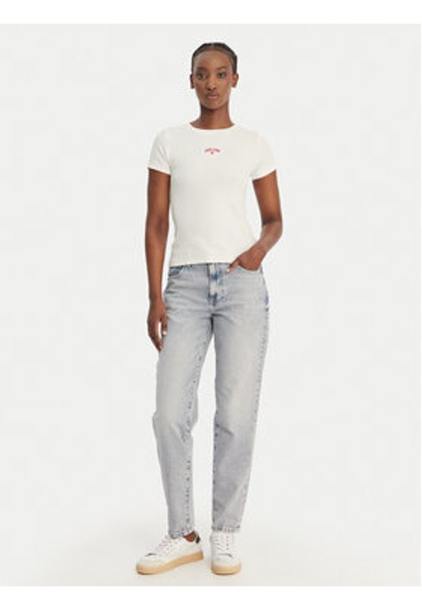 Guess Jeans Jeansy W6GA0D D5M57 Niebieski Straight Leg. Kolor: niebieski