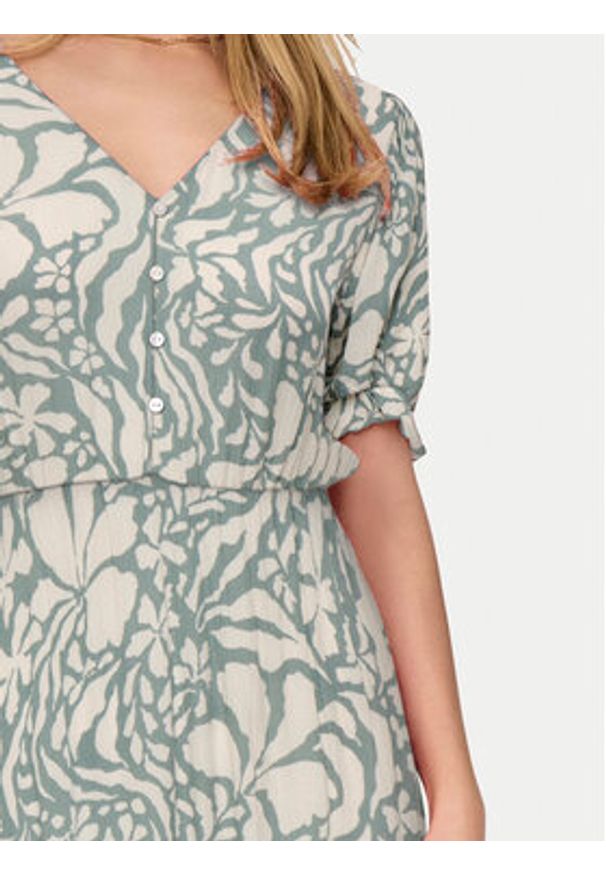 only - ONLY Sukienka letnia 15270519 Beżowy Regular Fit. Kolor: beżowy. Materiał: wiskoza. Sezon: lato