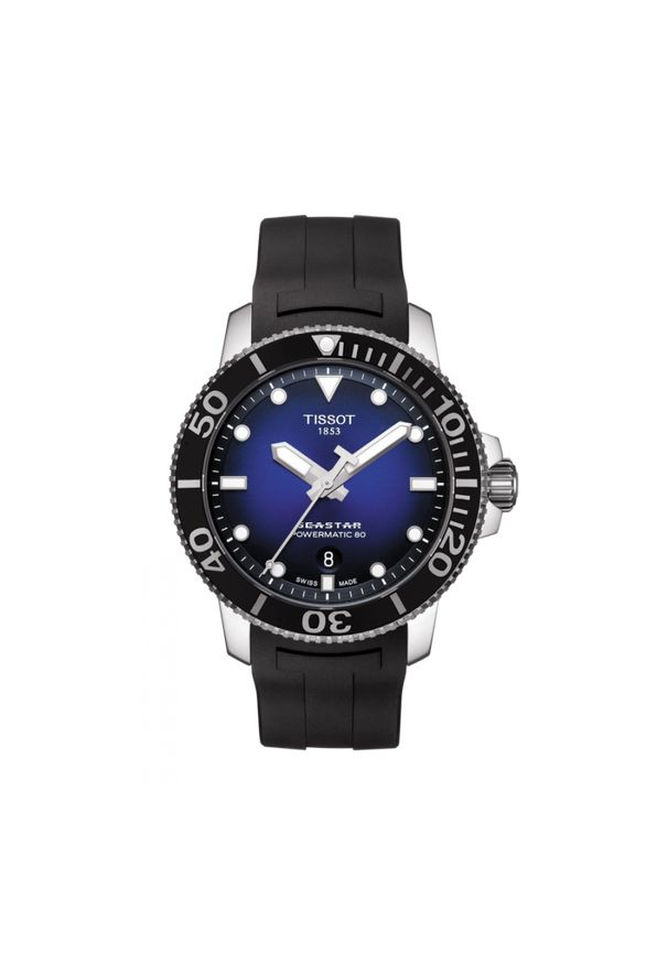 TISSOT RABAT Seastar 1000 Powermatic 80 T120.407.17.041.00. Materiał: koronka