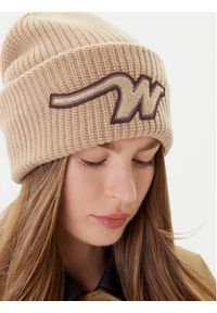 Weekend Max Mara Czapka Alben 2525576025 Beżowy. Kolor: beżowy. Materiał: wełna, materiał