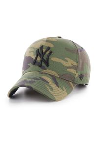 MAJOR LEAGUE BASEBALL - Czapka z daszkiem 47 Brand NY New York Yankees - B-GRVSP17CNP-CM. Kolor: brązowy, zielony, wielokolorowy. Styl: sportowy