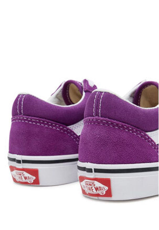 Vans Tenisówki Old Skool VN000CYVE2T1 Fioletowy. Kolor: fioletowy. Materiał: zamsz, skóra
