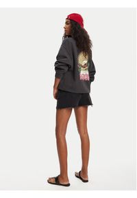 Roxy Bluza ERJFT04997 Czarny Relaxed Fit. Kolor: czarny. Materiał: bawełna #4