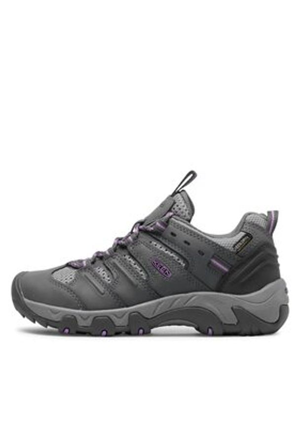 keen - Keen Trekkingi Koven Wp W 1025157 Szary. Kolor: szary. Materiał: skóra
