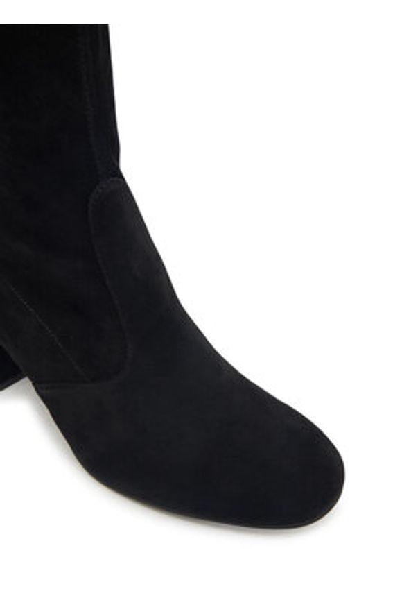 HÖGL Botki Delicate 0-134142-0100 Czarny. Kolor: czarny. Materiał: skóra, welur