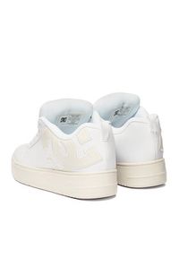 DC Shoes Sneakersy EO-COURT GRAFFIK PLATFORM DC02422102 Biały. Kolor: biały. Materiał: skóra. Obcas: na platformie #8