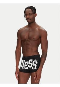 Guess Bokserki U5GF16 KCD31 Czarny. Kolor: czarny. Materiał: bawełna