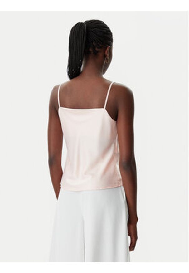 Rinascimento Top CFC0019818002 Różowy Regular Fit. Kolor: różowy. Materiał: syntetyk