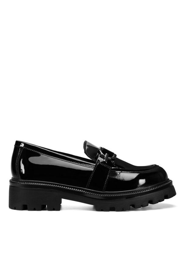 Sergio Bardi Loafersy WI33-E1089-01SB Czarny. Kolor: czarny. Materiał: skóra, lakier