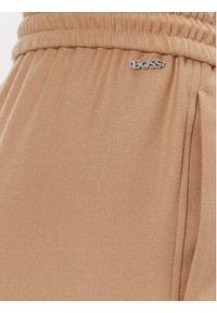 BOSS - Boss Spodnie materiałowe Tavite 50502722 Beżowy Relaxed Fit. Kolor: beżowy. Materiał: materiał, syntetyk #5